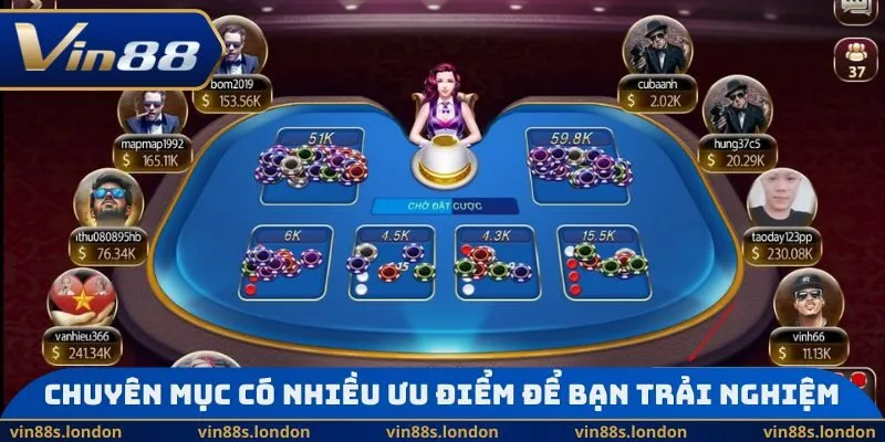 Chuyên mục có nhiều ưu điểm để bạn trải nghiệm