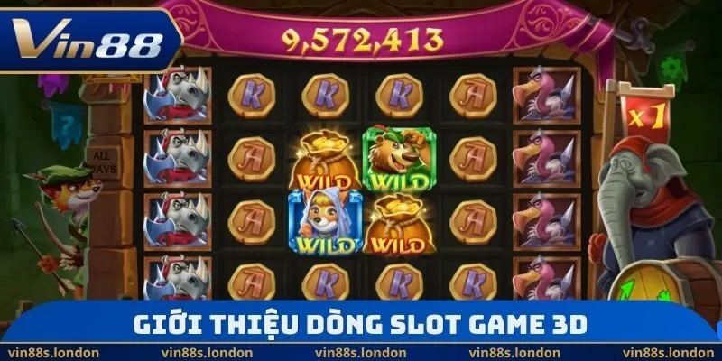 Giới thiệu dòng slot game 3D