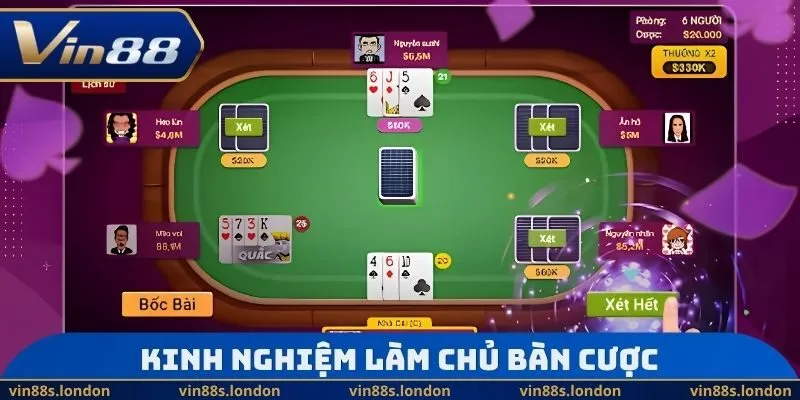 Kinh nghiệm làm chủ bàn cược